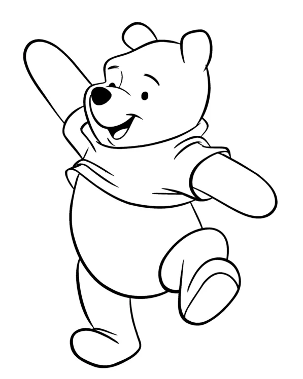 Dibujos para colorear e imprimir Winnie The Pooh