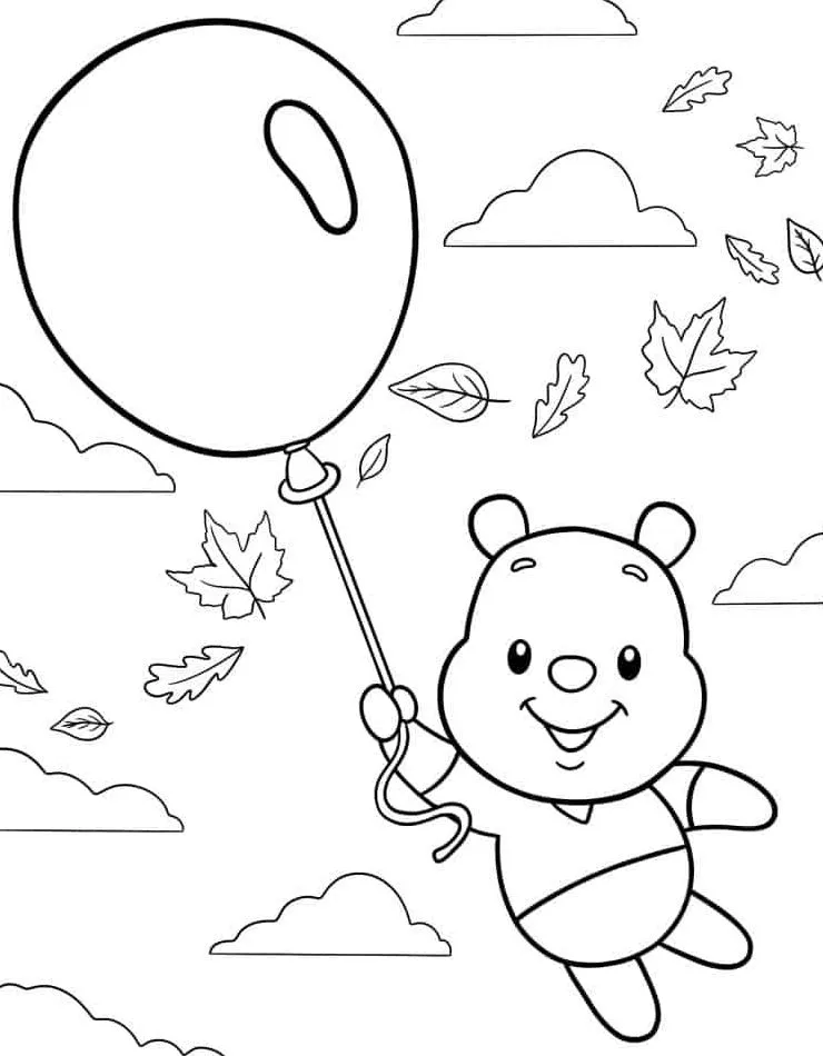 Dibujos para colorear e imprimir Winnie The Pooh