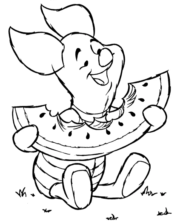 Dibujos para colorear e imprimir Winnie The Pooh