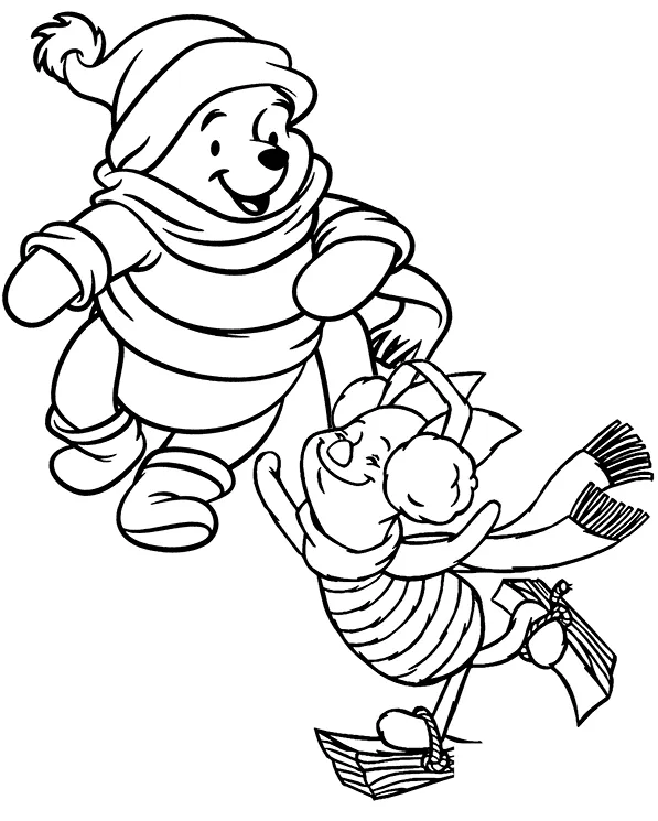 Dibujos para colorear e imprimir Winnie The Pooh