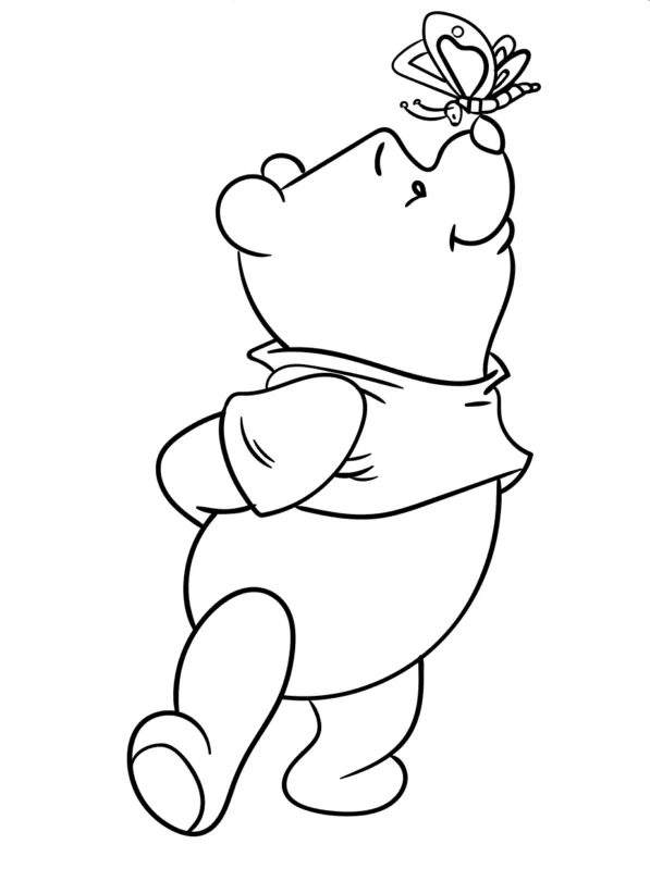 Dibujos para colorear e imprimir Winnie The Pooh