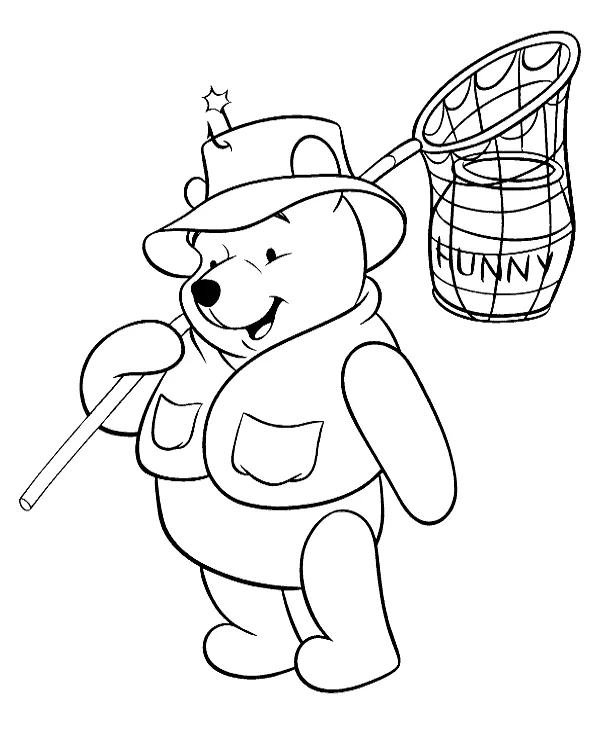 Dibujos para colorear e imprimir Winnie The Pooh