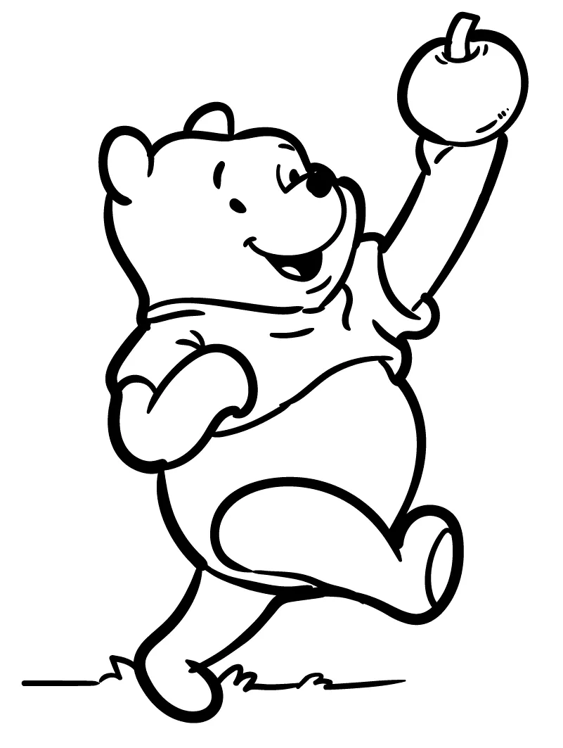 Dibujos para colorear e imprimir Winnie The Pooh