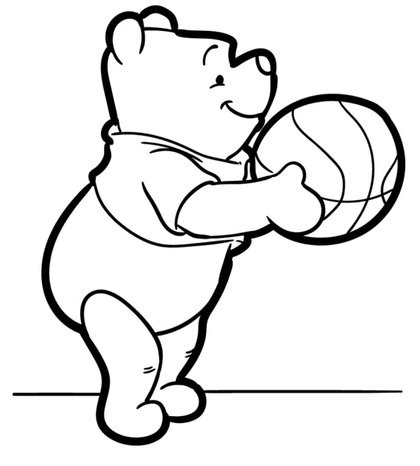 Dibujos para colorear e imprimir Winnie The Pooh