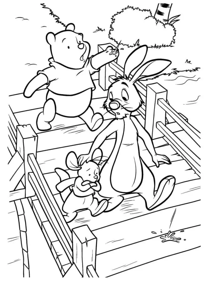 Dibujos para colorear e imprimir Winnie The Pooh