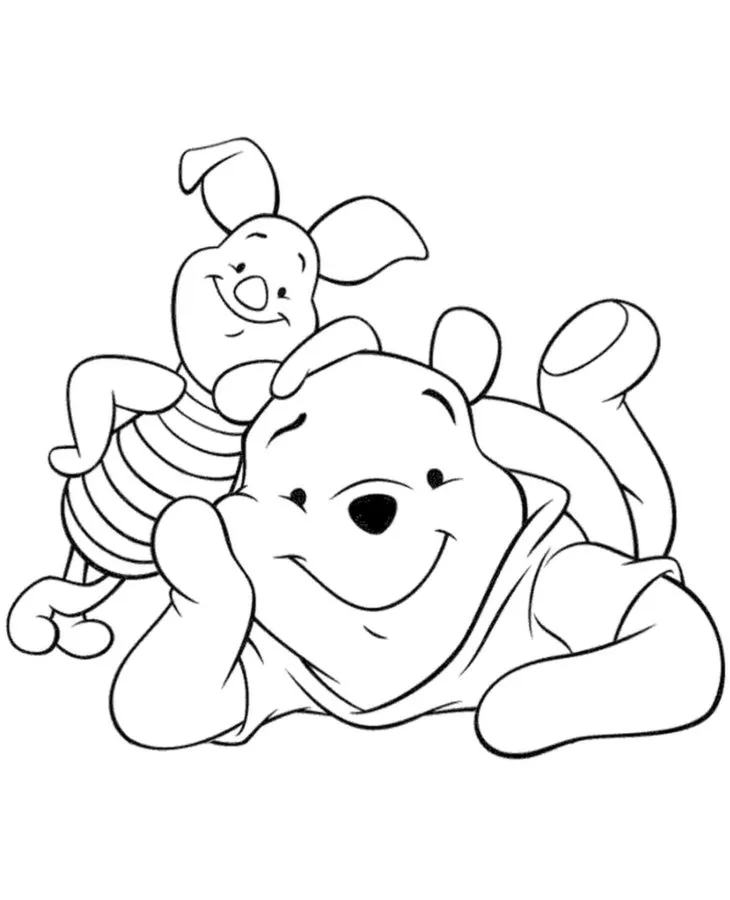 Dibujos para colorear e imprimir Winnie The Pooh