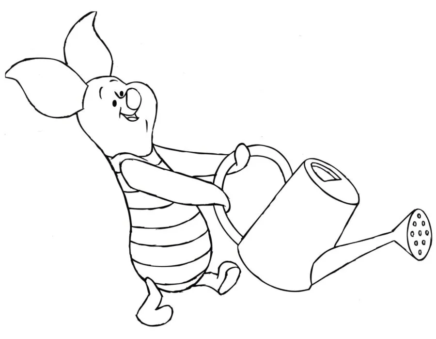 Dibujos para colorear e imprimir Winnie The Pooh