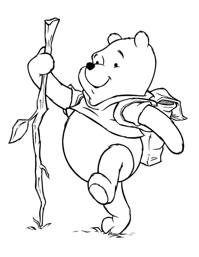 Dibujos para colorear e imprimir Winnie The Pooh