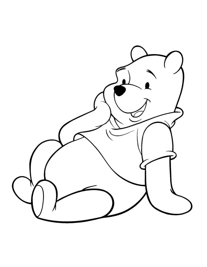 Dibujos para colorear e imprimir Winnie The Pooh