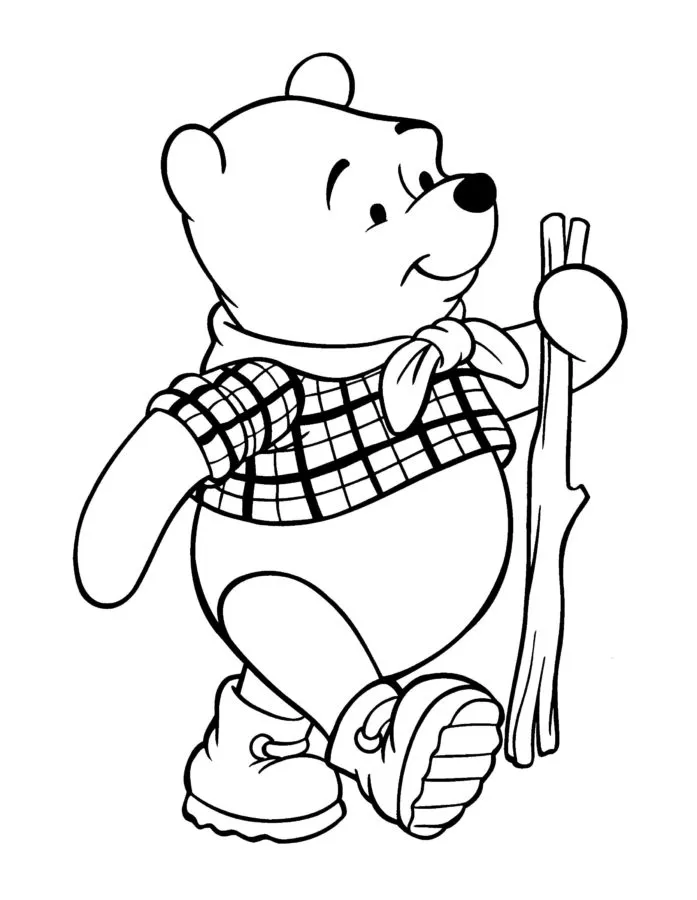 Dibujos para colorear e imprimir Winnie The Pooh