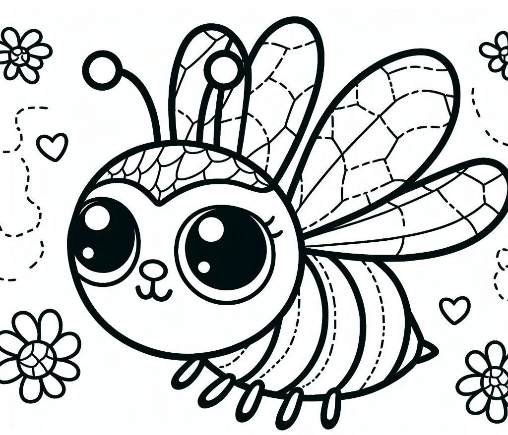 Dibujos para colorear e imprimir Bees