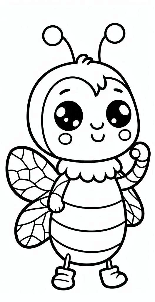 Dibujos para colorear e imprimir Bees