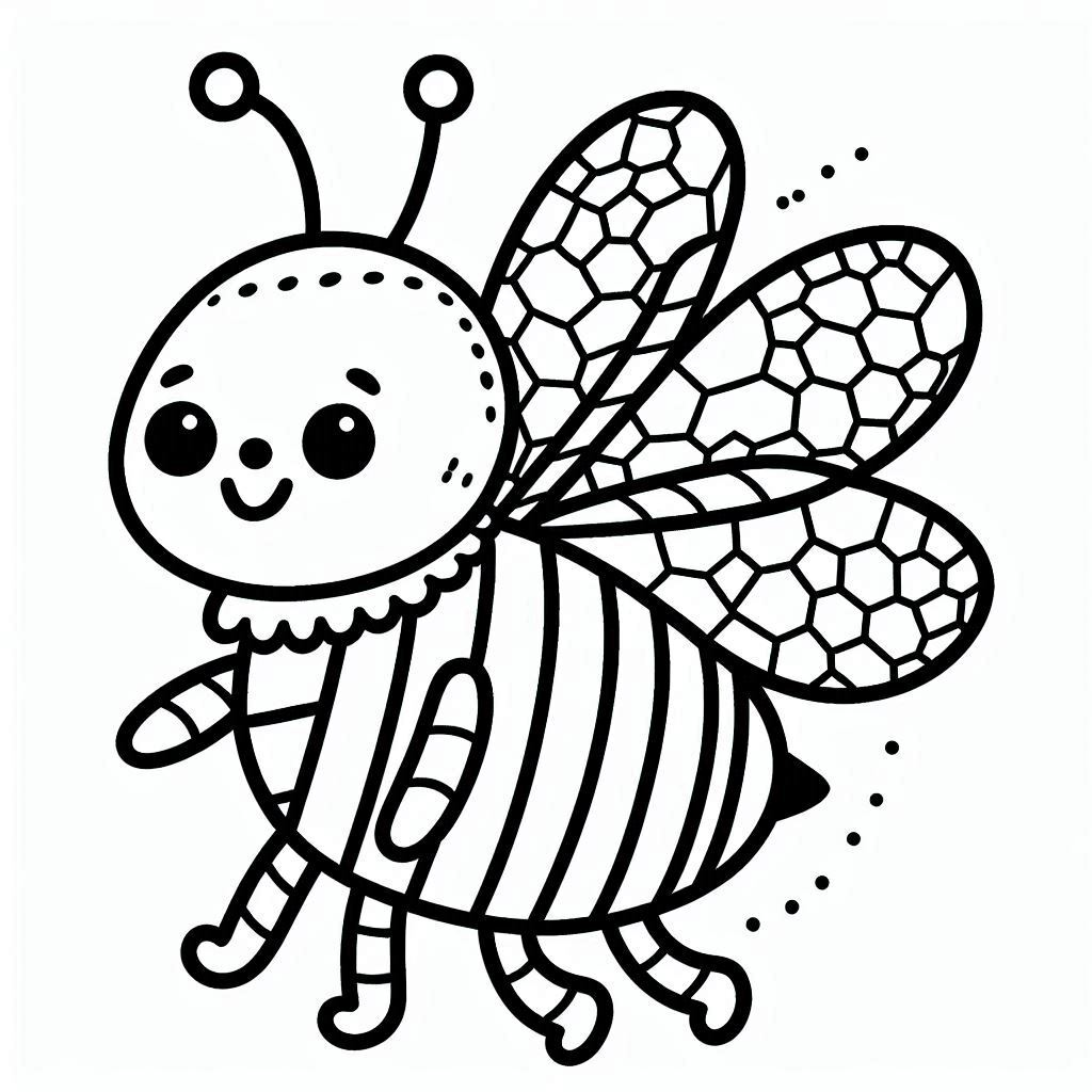 Dibujos para colorear e imprimir Bees