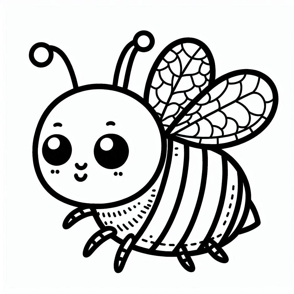 Dibujos para colorear e imprimir Bees