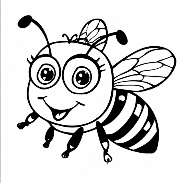 Dibujos para colorear e imprimir Bees