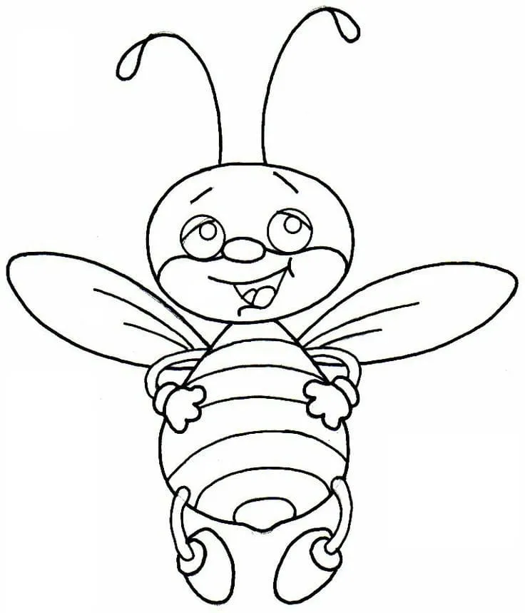 Dibujos para colorear e imprimir Bees