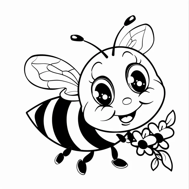 Dibujos para colorear e imprimir Bees