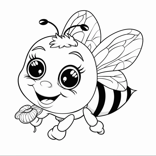 Dibujos para colorear e imprimir Bees