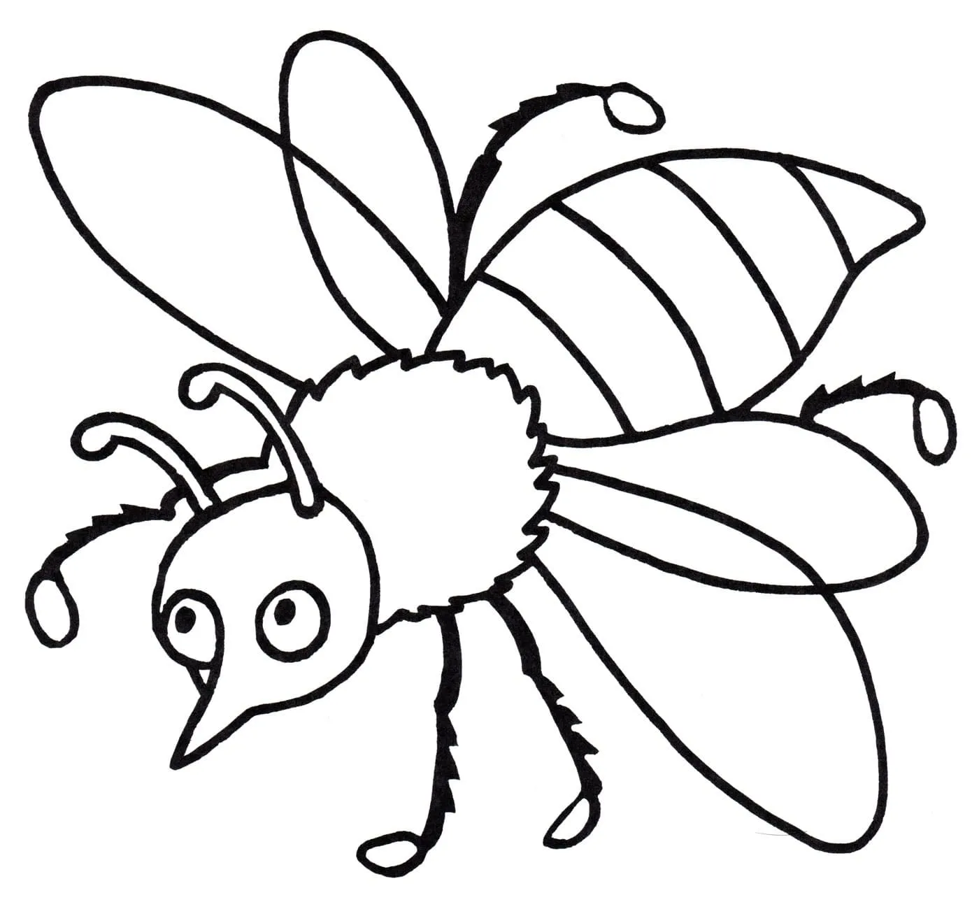 Dibujos para colorear e imprimir Bees