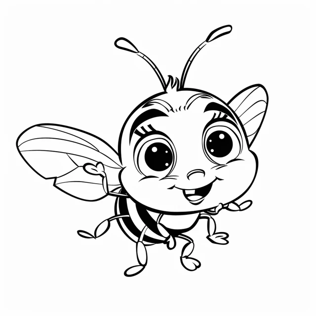 Dibujos para colorear e imprimir Bees