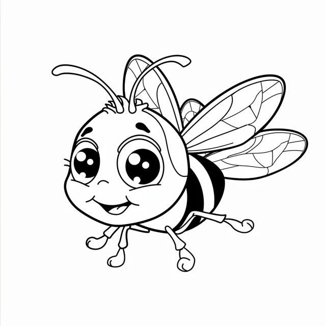 Dibujos para colorear e imprimir Bees