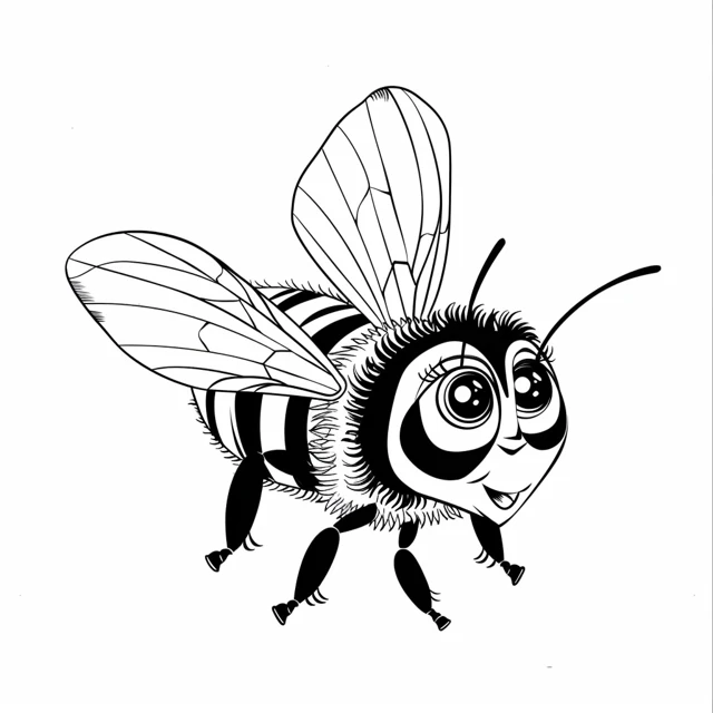 Dibujos para colorear e imprimir Bees