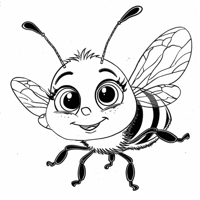 Dibujos para colorear e imprimir Bees