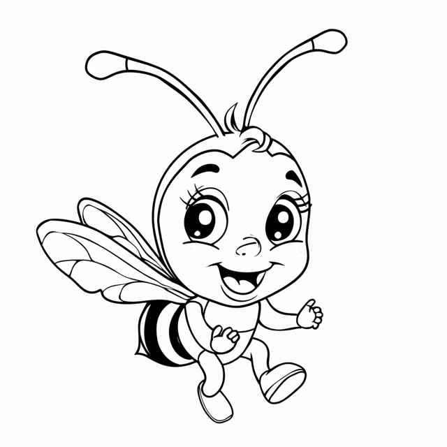 Dibujos para colorear e imprimir Bees