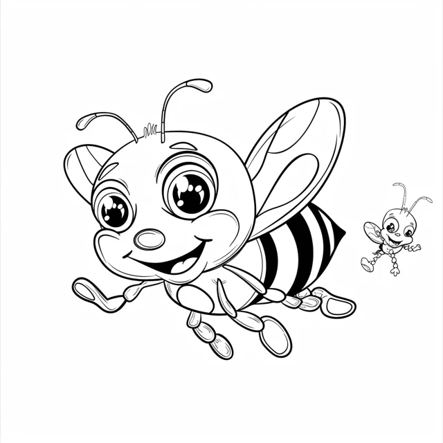 Dibujos para colorear e imprimir Bees