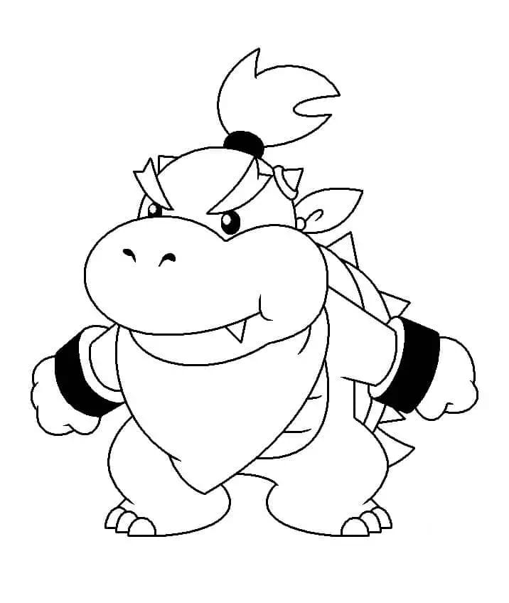 Dibujos para colorear e imprimir Bowser