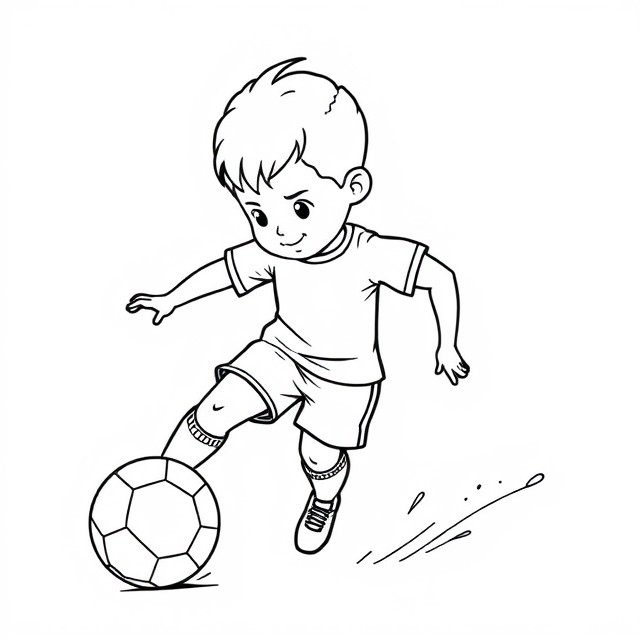 Dibujos para colorear e imprimir Football