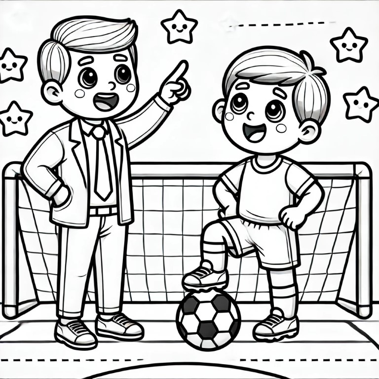 Dibujos para colorear e imprimir Football