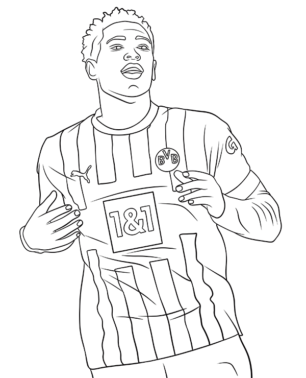 Dibujos para colorear e imprimir Football