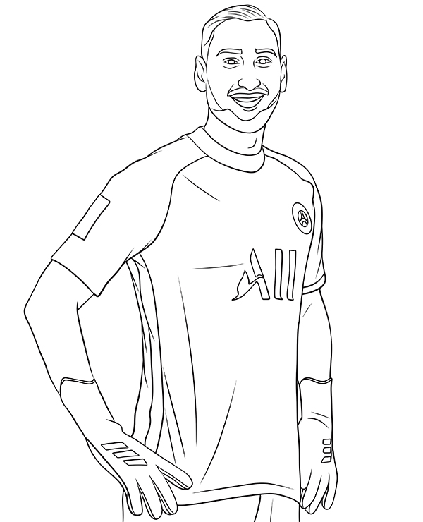 Dibujos para colorear e imprimir Football