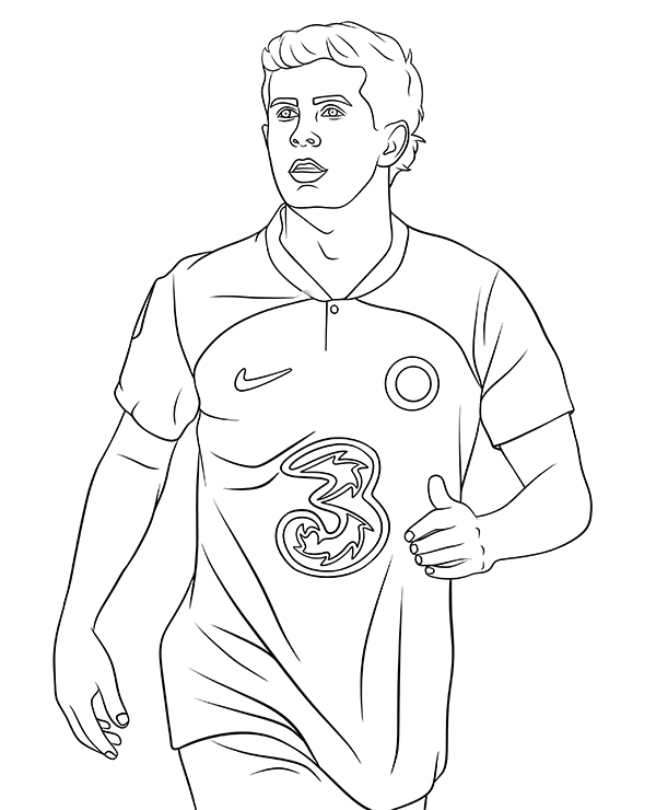 Dibujos para colorear e imprimir Football