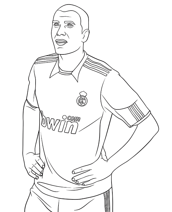 Dibujos para colorear e imprimir Football