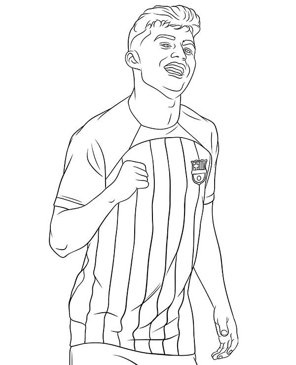 Dibujos para colorear e imprimir Football