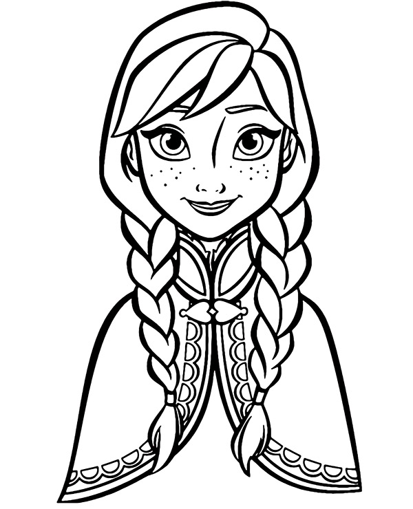 Dibujos para colorear e imprimir Frozen