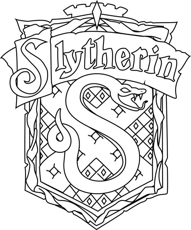 Dibujos para colorear e imprimir Harry Potter