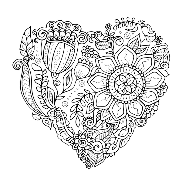 Dibujos para colorear e imprimir Hearts