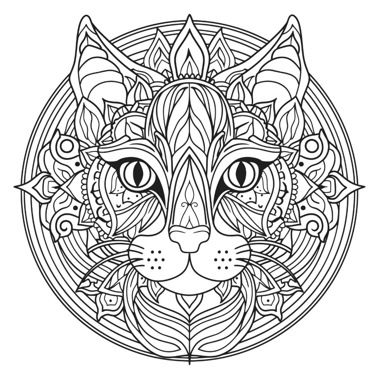 Dibujos para colorear e imprimir Mandalas