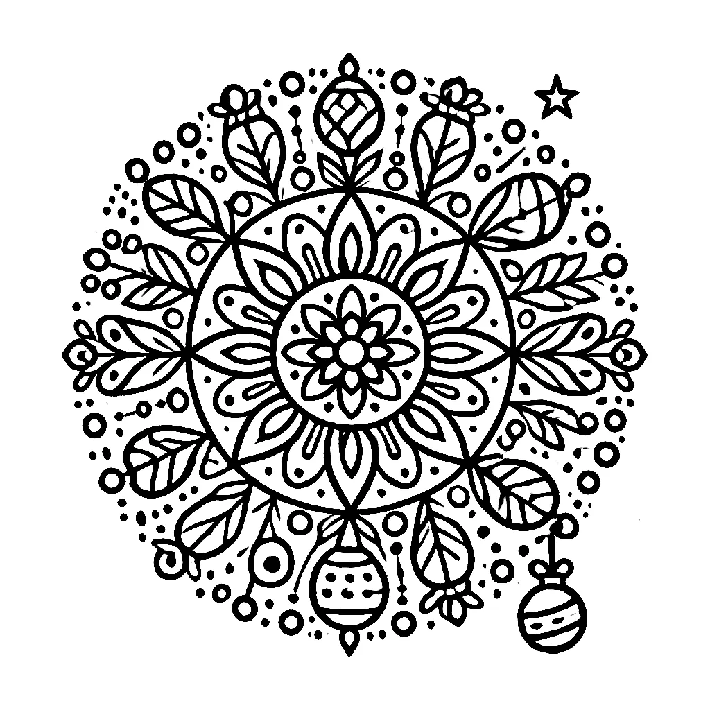 Dibujos para colorear e imprimir Mandalas