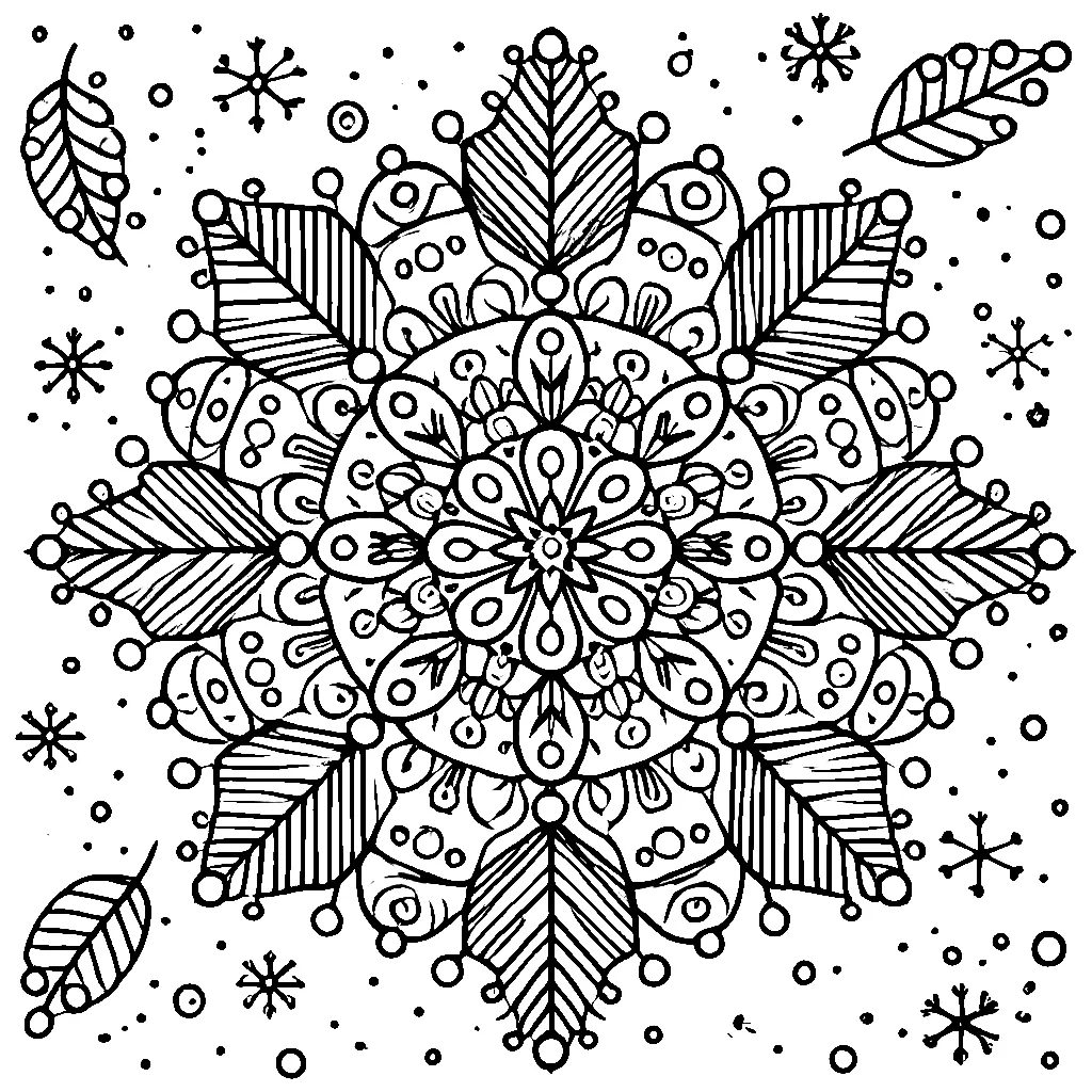 Dibujos para colorear e imprimir Mandalas