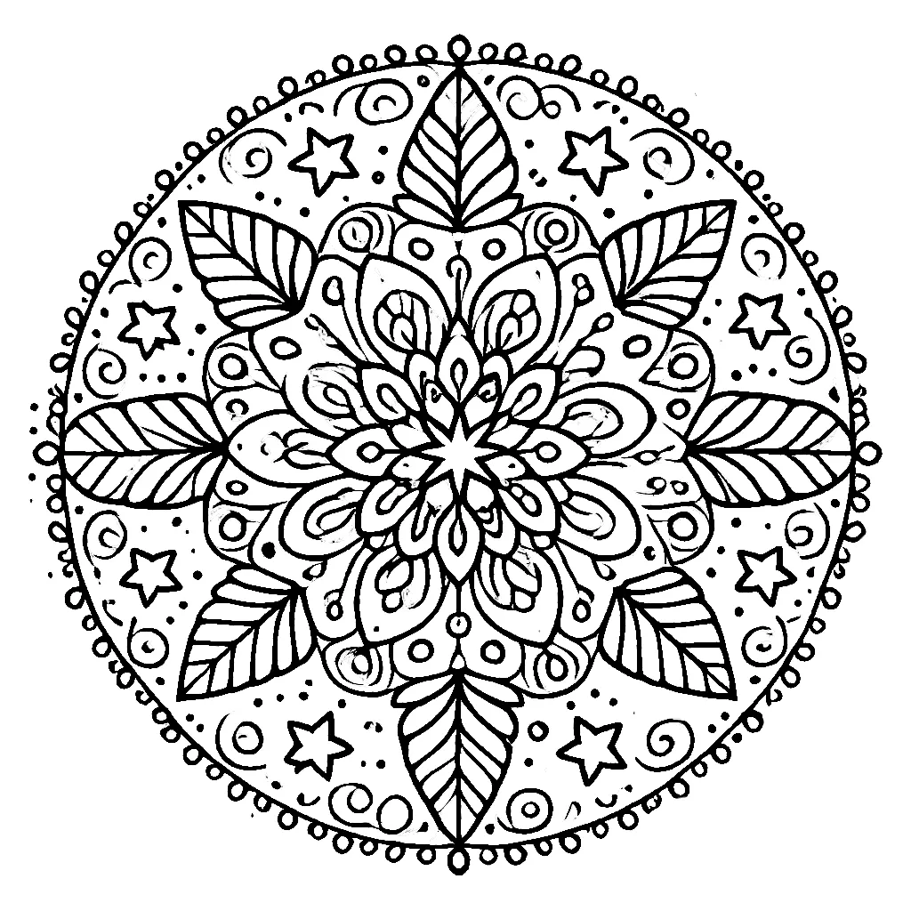 Dibujos para colorear e imprimir Mandalas