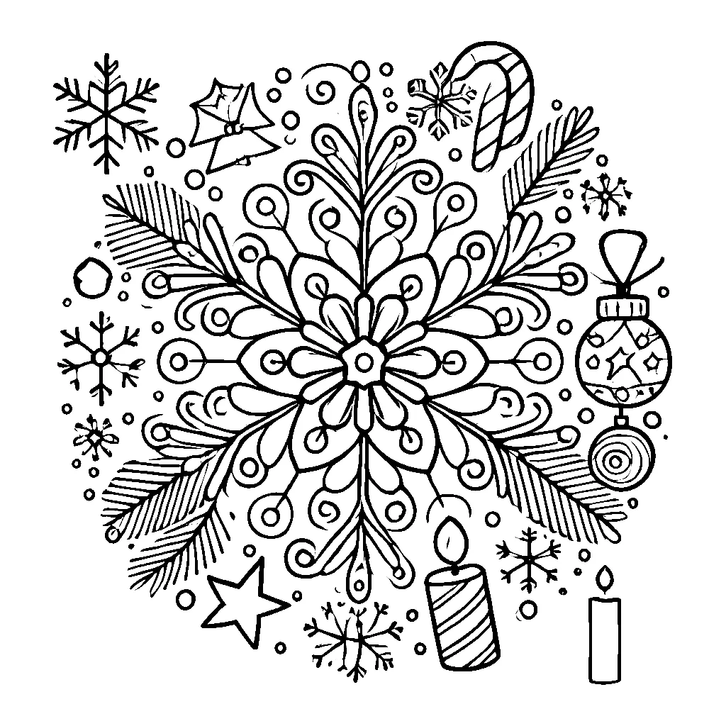 Dibujos para colorear e imprimir Mandalas