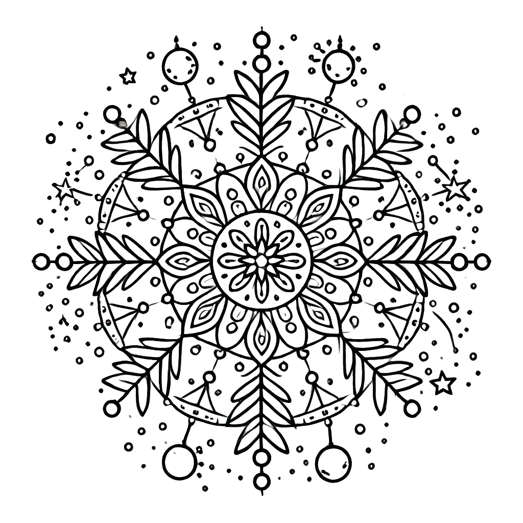 Dibujos para colorear e imprimir Mandalas