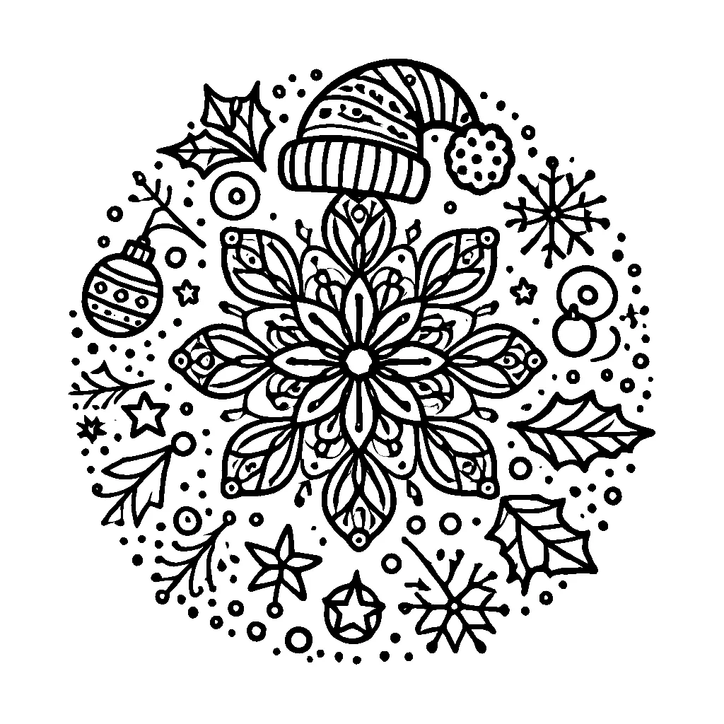 Dibujos para colorear e imprimir Mandalas