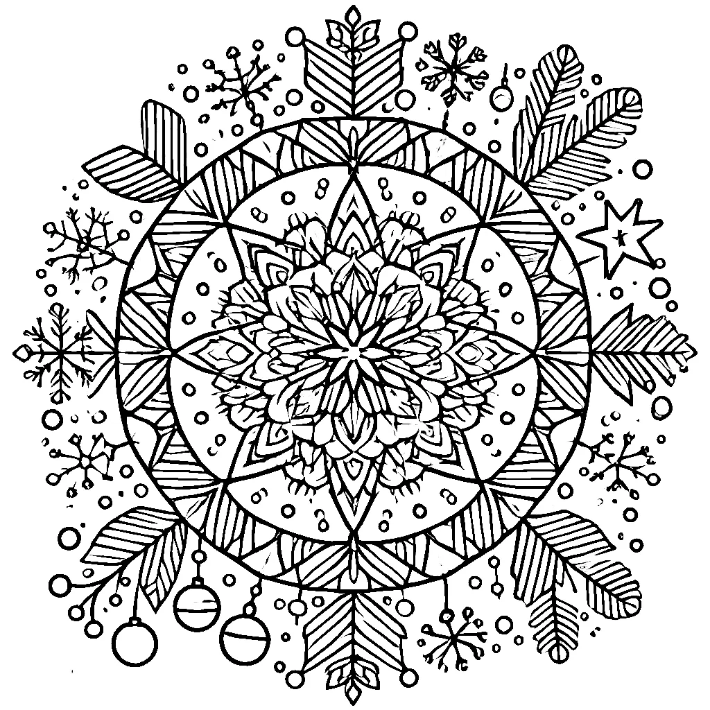 Dibujos para colorear e imprimir Mandalas