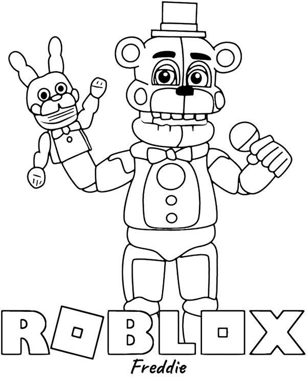 Dibujos para colorear e imprimir Roblox