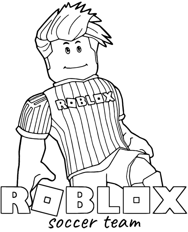 Dibujos para colorear e imprimir Roblox